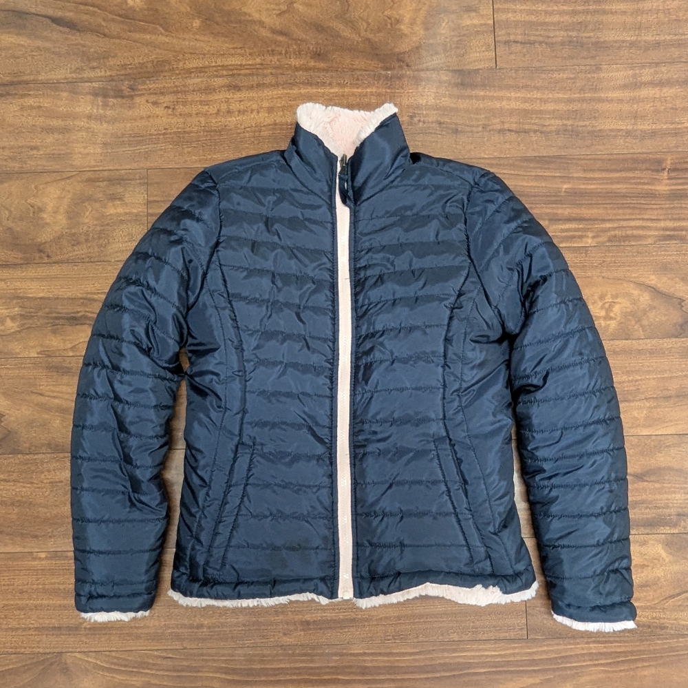 Navy Puffer Jacket